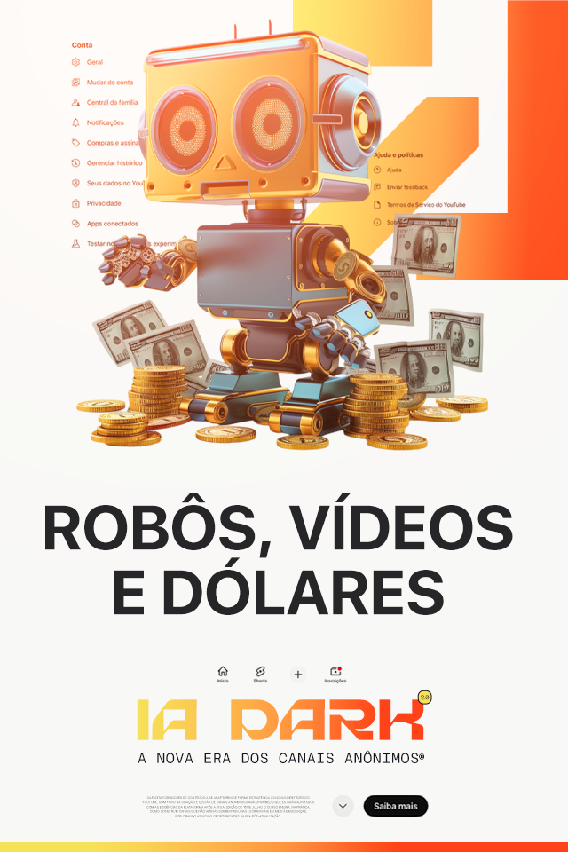 Robôs, Vídeos e Dólares_