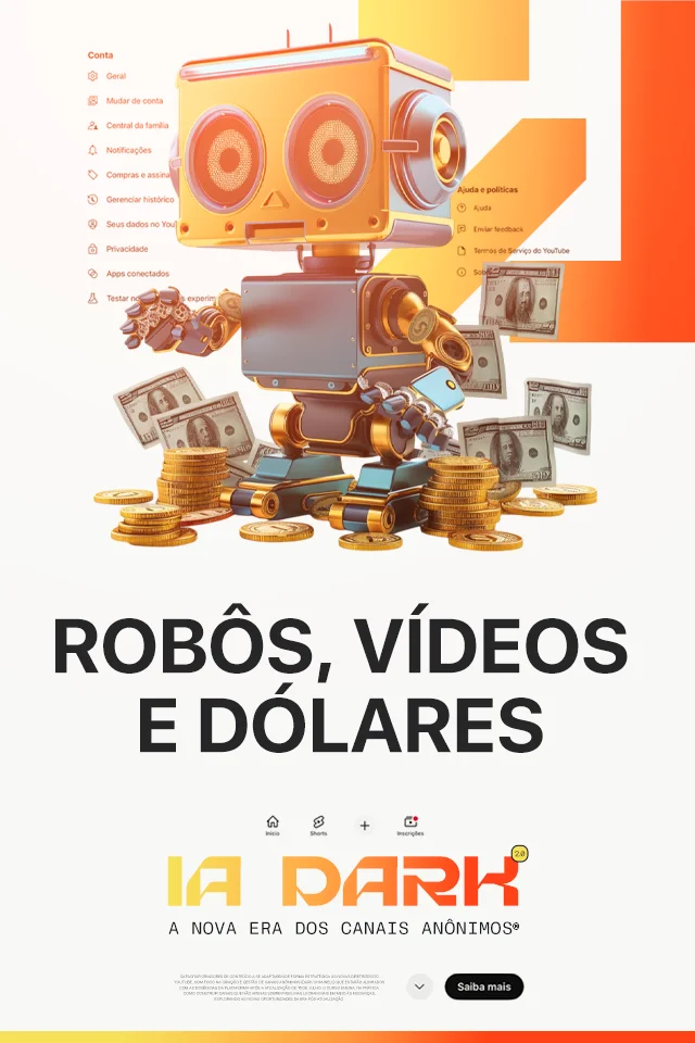 Robôs, Vídeos e Dólares_